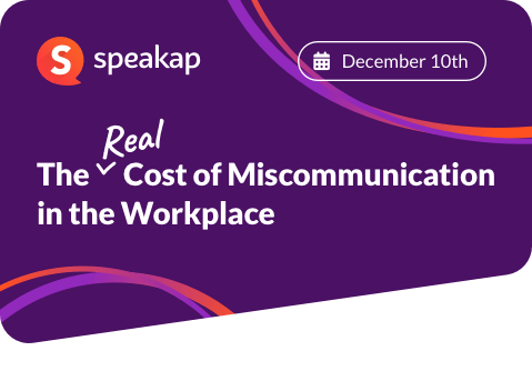 Menu feat - Webinar Costs of Miscommunication