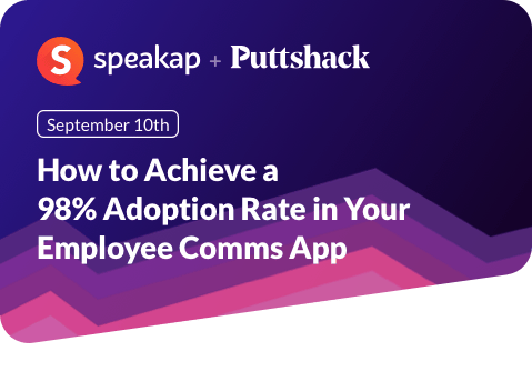 Menu feat - Webinar Speakap + Puttshack